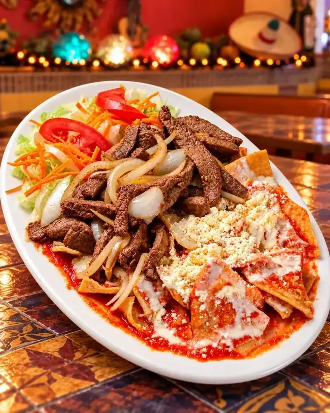 Fajitas de ternera de La Parrilla Tap
